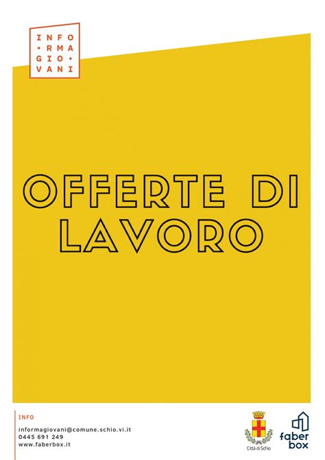 Offerte di lavoro a .